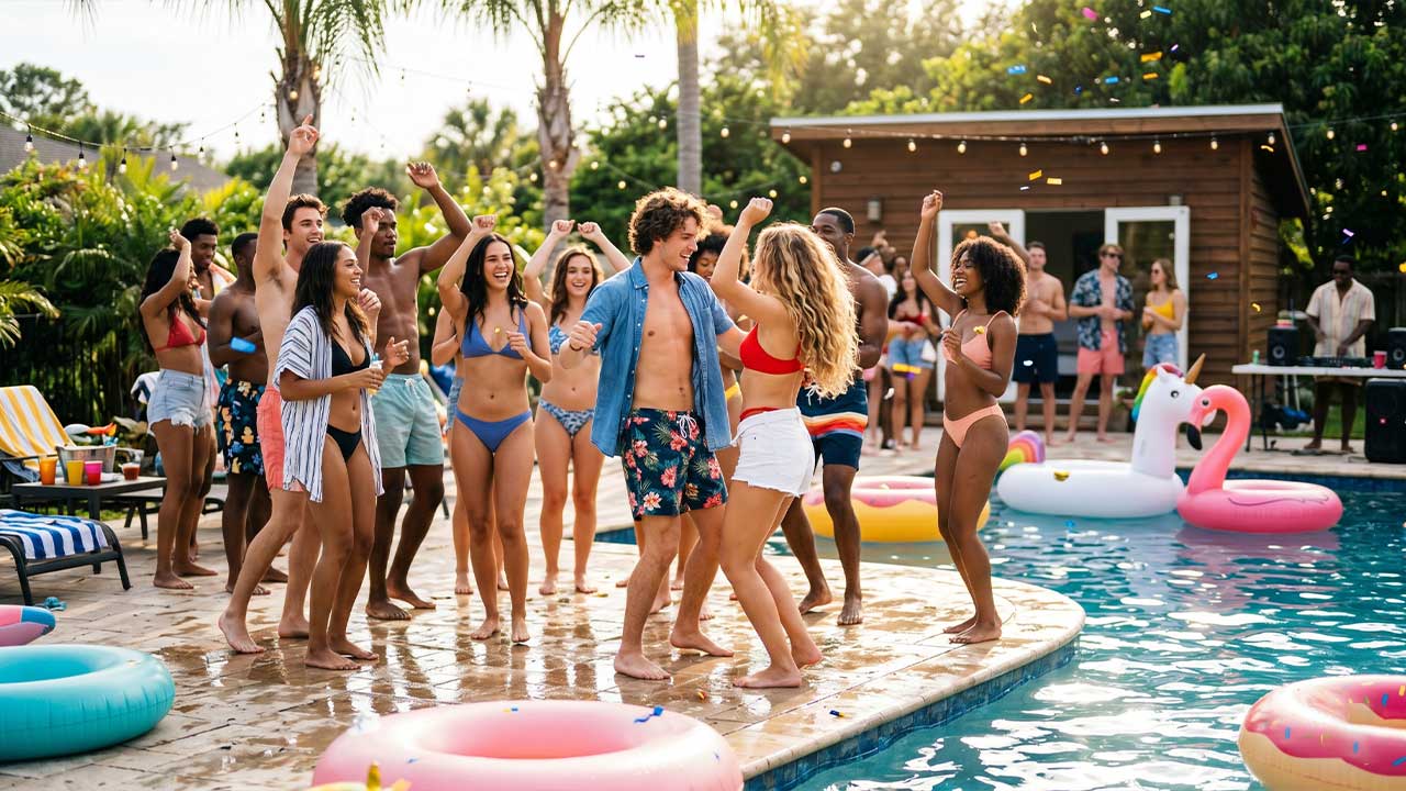 Best Men's Pool Party Outfits for Summer