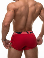 Men's Breathable 100% Cotton Low-Rise Modal Boxer Shorts