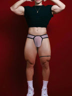Men's Low-Rise Modal Cutaway Clubwear Briefs