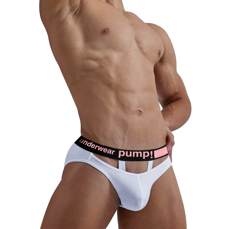 Men's Modal Briefs with Front Dangling T-Strap