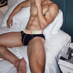 Men's Low-Rise Cotton Athletic Sport Briefs