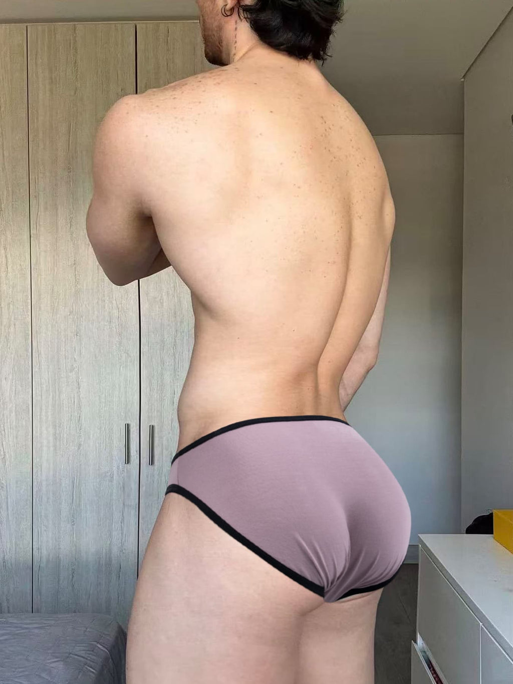 Men's Low-Rise Modal Cutaway Clubwear Briefs