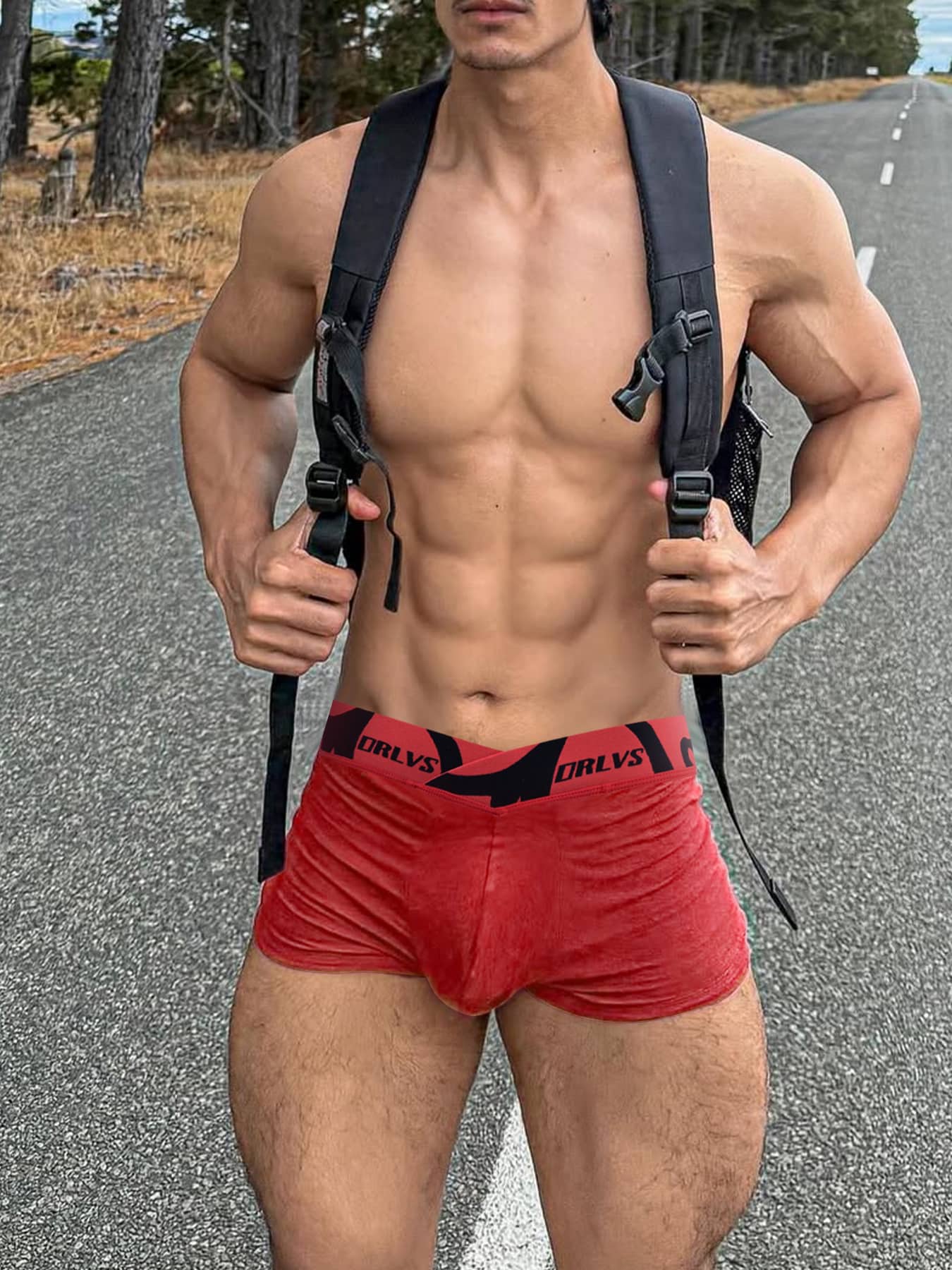 Men's Breathable 100% Cotton Low-Rise Modal Boxer Shorts