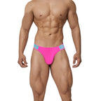 Men's Sporty Low-Rise Cotton Fitness Briefs