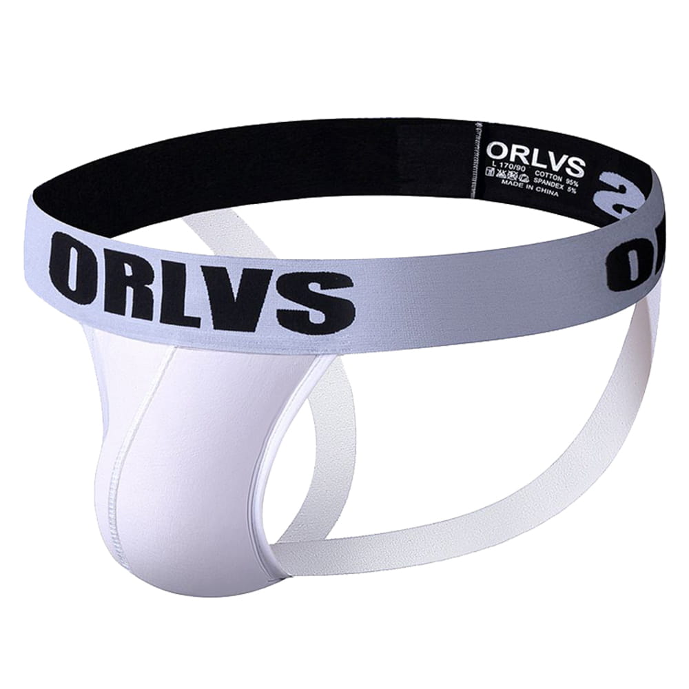 Men's Breathable Cotton U-Convex Jockstraps