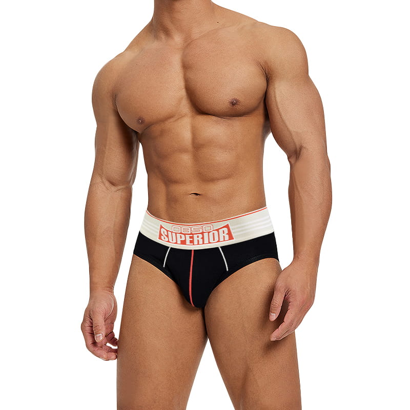 Men's Low-Rise Cotton Athletic Sport Briefs