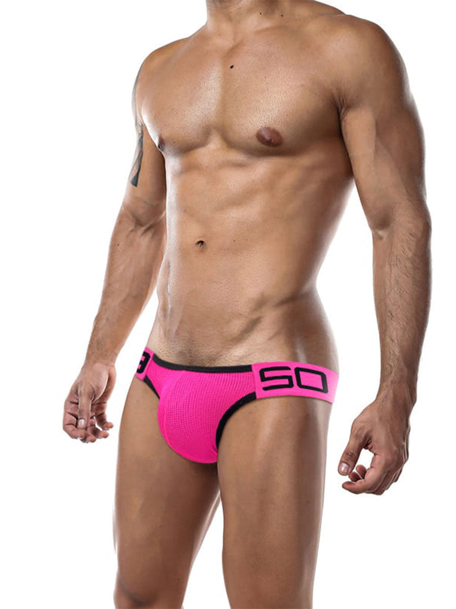 Men's Sporty Mesh Enhancing Clubwear Thong