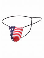 Men's Cotton American Flag G-String Thong