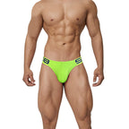 Men's Sporty Low-Rise Cotton Fitness Briefs