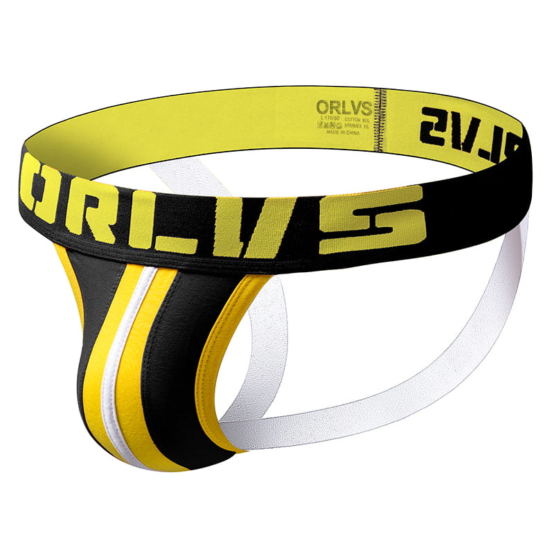 Men's Low-Rise Butt-Lifting Cotton Jockstraps