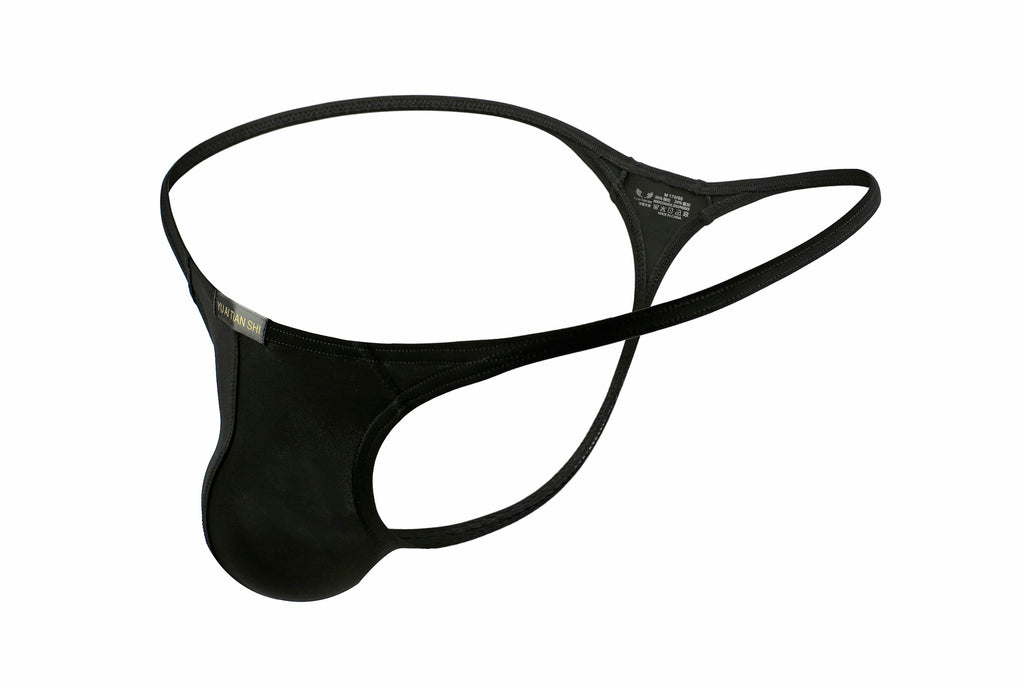 Low-Rise Breathable Nylon Men's Pouch Thong