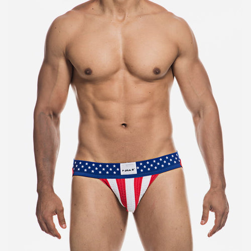 American Flag Jockstrap for Men