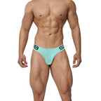 Men's Sporty Low-Rise Cotton Fitness Briefs
