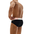 Men's Low-Rise Cotton Athletic Sport Briefs