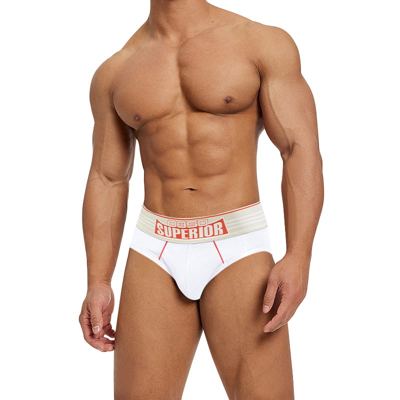 Men's Low-Rise Cotton Athletic Sport Briefs