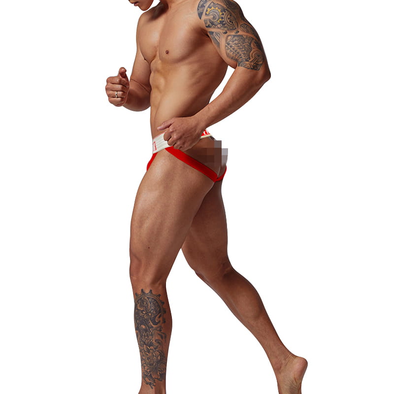 Men's Provocative Open-Back Cotton Jockstrap
