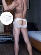 Men's Provocative O-Ring Enhancing Fetish Briefs