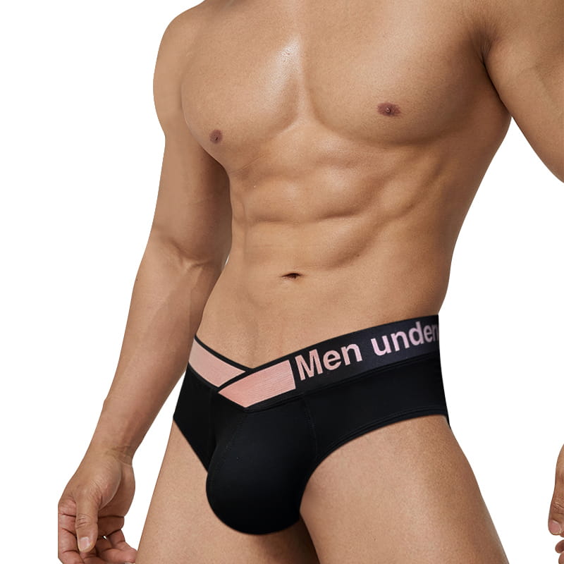 Men's Low-Rise V-Waist Modal Athletic Briefs