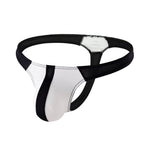 Men's Sheer Two-Tone Nylon Thong