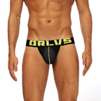 Men's 100% Cotton Breathable Mesh Jockstrap with U-Convex Pouch