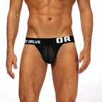Men's Breathable Pure Cotton Mesh Pouch Jockstrap