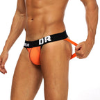 Men's Breathable Pure Cotton Mesh Pouch Jockstrap