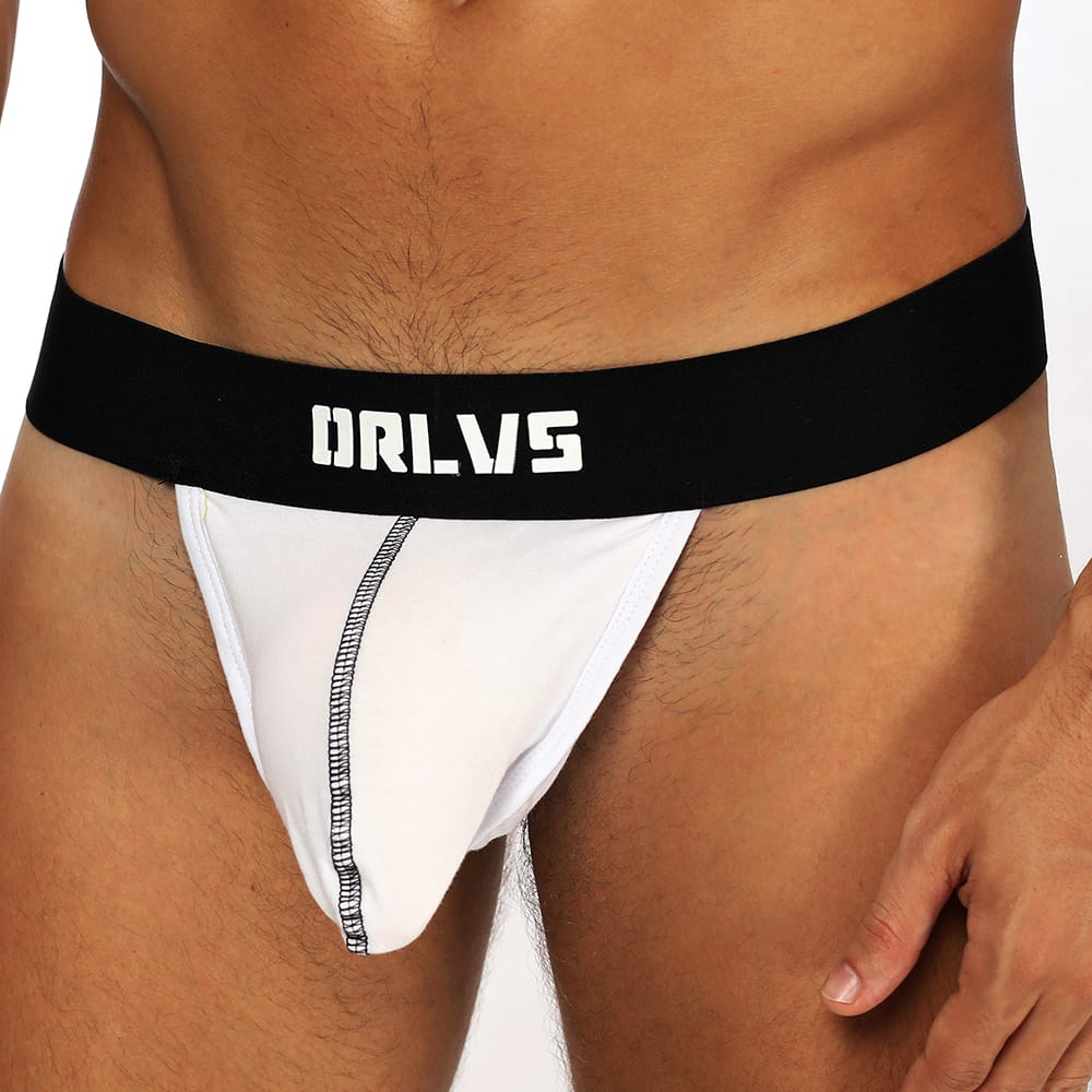 Men's Pure Cotton Low-Rise Strapless Jocks