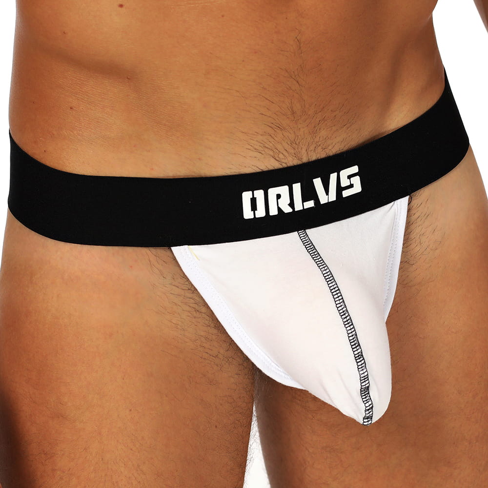 Men's Pure Cotton Low-Rise Strapless Jocks