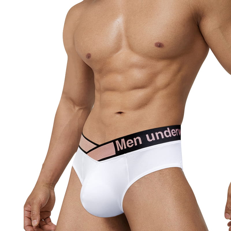Men's Low-Rise V-Waist Modal Athletic Briefs