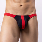 Men's Sheer Two-Tone Nylon Thong