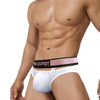 Men's Modal Briefs with Front Dangling T-Strap