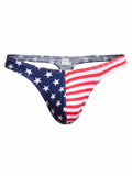 Men's USA Flag G-String Thong-Pure Cotton