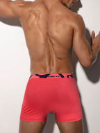 Men's Breathable 100% Cotton Low-Rise Modal Boxer Shorts