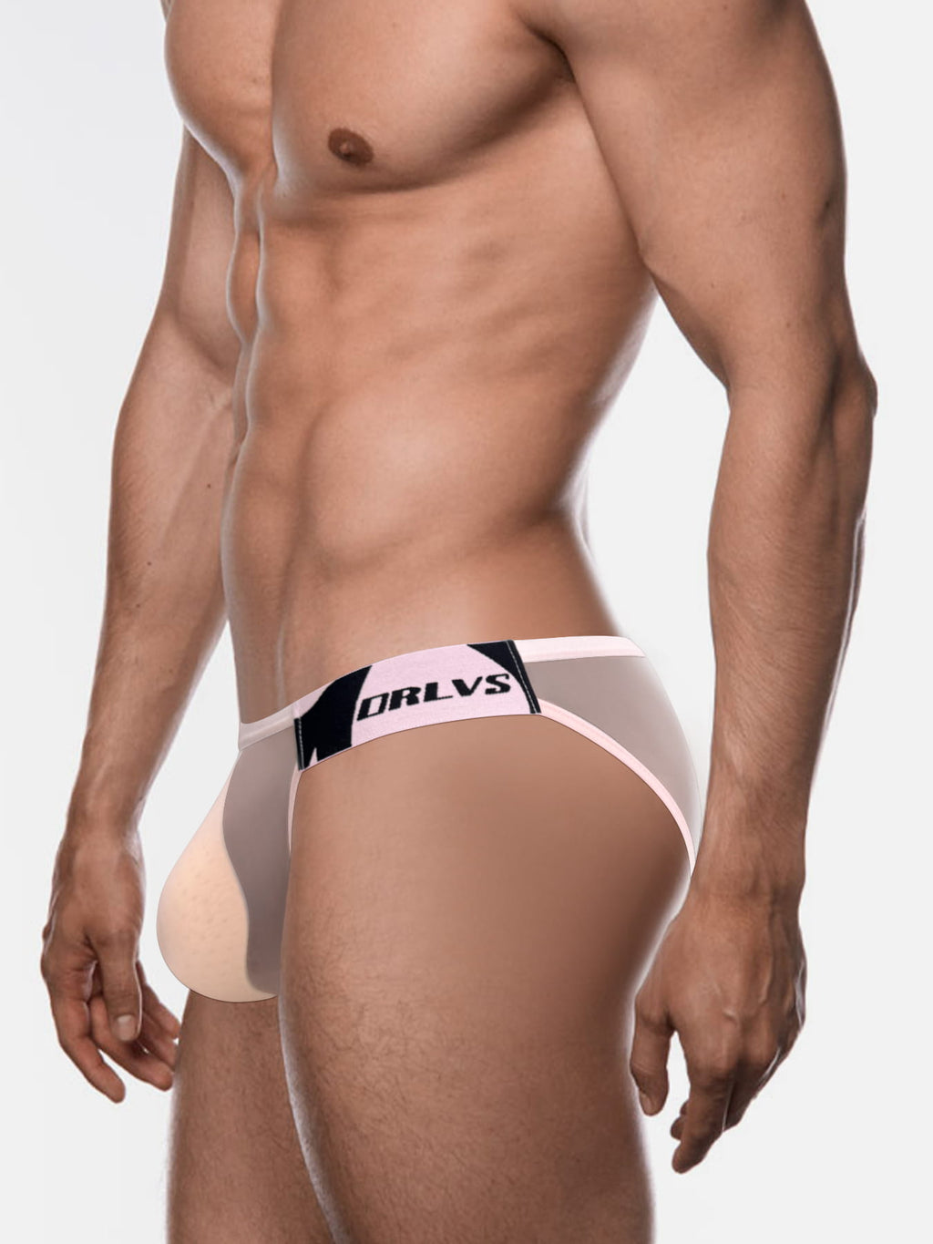 Men's Sexy Sheer Low-Rise Bikini Briefs