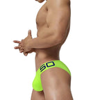 Men's Sporty Low-Rise Cotton Fitness Briefs