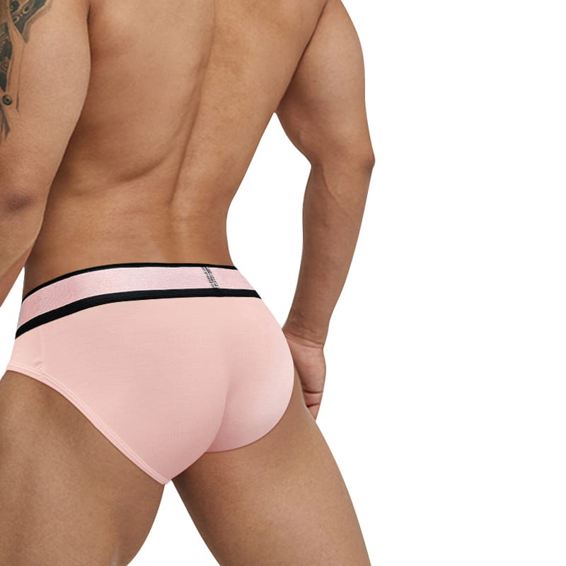 Men's Modal Briefs with Front Dangling T-Strap