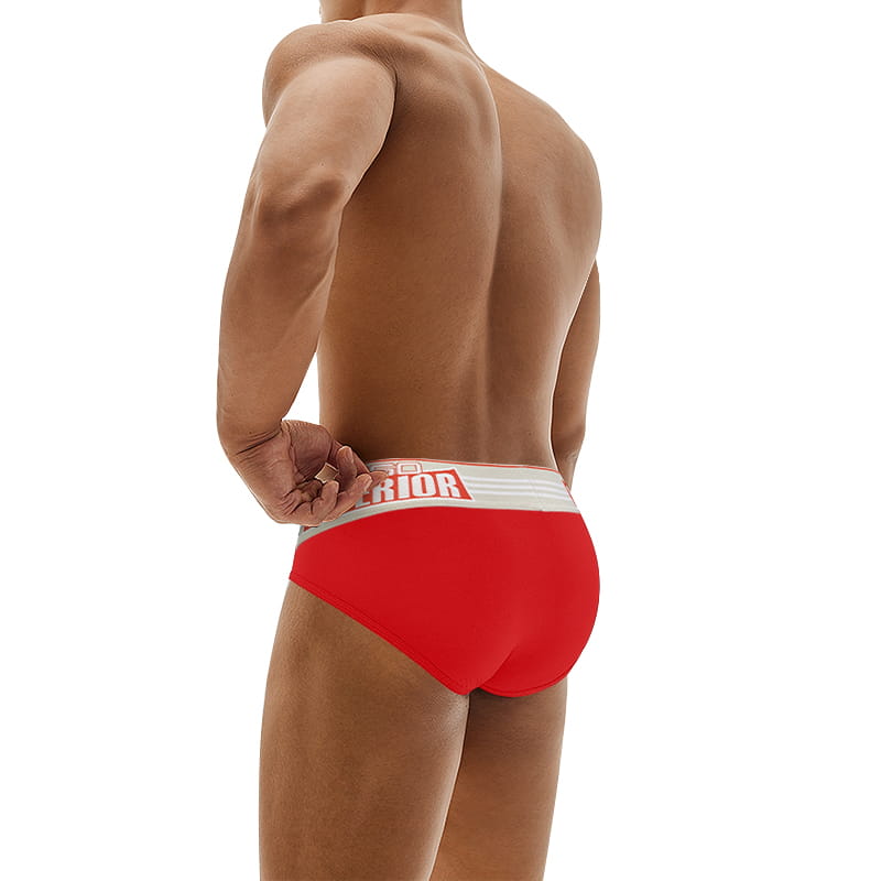 Men's Low-Rise Cotton Athletic Sport Briefs