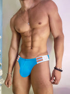 Sporty High-Leg Contour Pouch Briefs