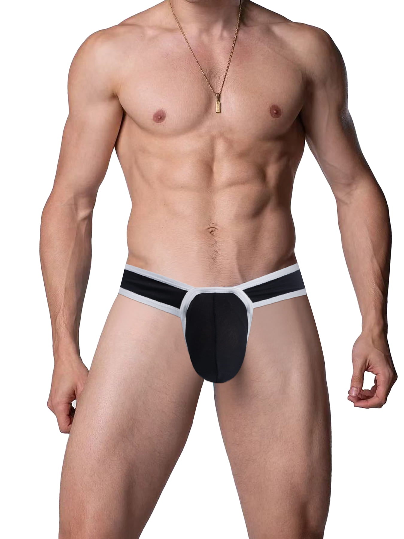 Men's Low-Rise Modal Cutaway Clubwear Briefs