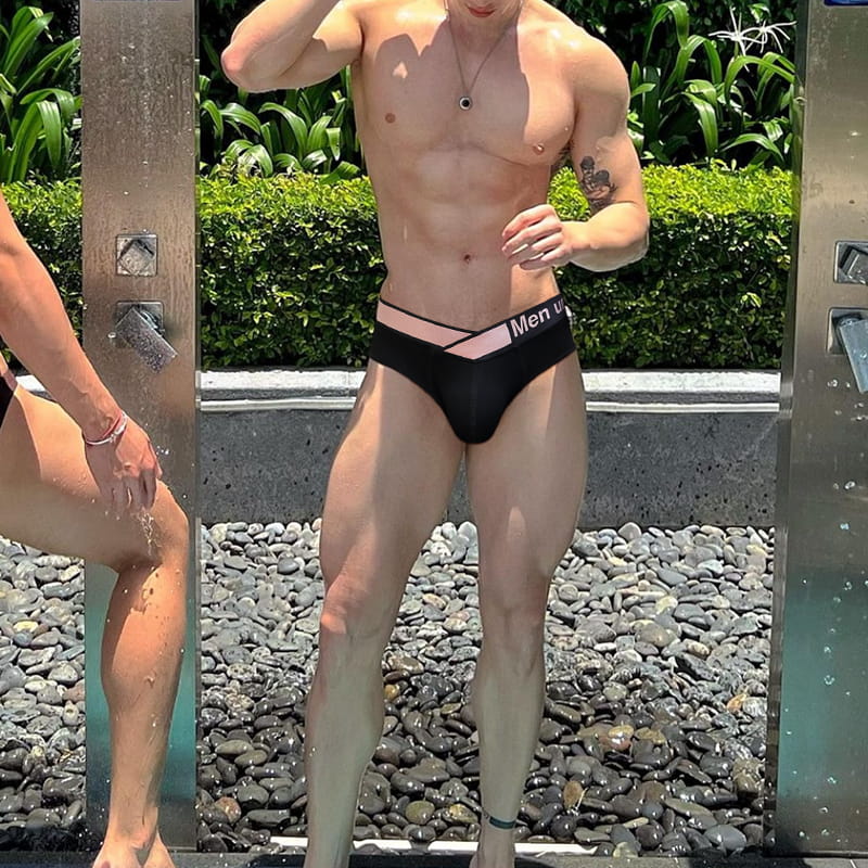 Men's Low-Rise V-Waist Modal Athletic Briefs