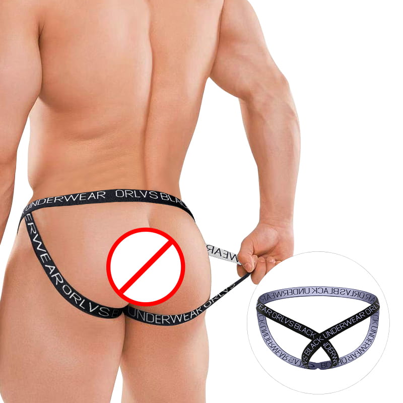 Nylon T-back Provocative Butt-Lifting Clubwear Harness Underwear