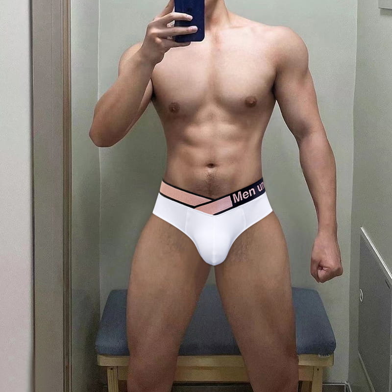 Men's Low-Rise V-Waist Modal Athletic Briefs