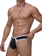 Men's Low-Rise Modal Cutaway Clubwear Briefs