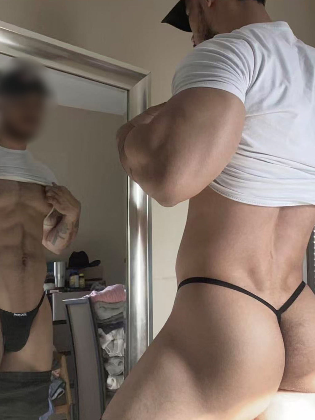 Men's Sensual Low-Rise String Thong for Clubwear